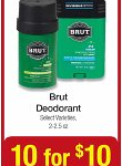 Brut 10 for $10