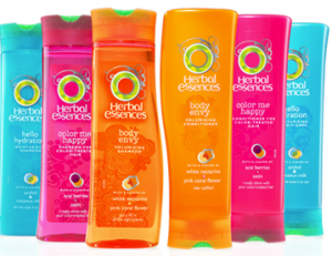 Free sample of Herbal Essence