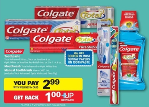 Free Colgate Mouth Wash At Rite Aid