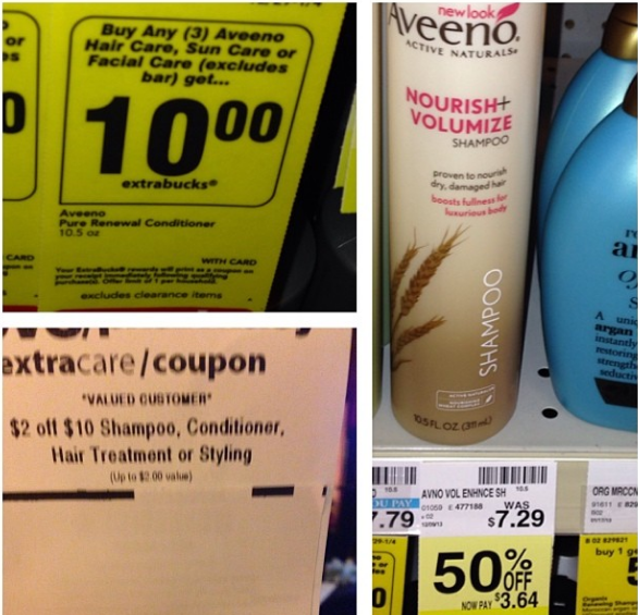 FREE Aveeno Shampoo + Up to $7.39 Money Maker At CVS – Couponing With ...