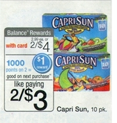 $1.50/2 Capri Sun Coupon, Only $0.75 At Walgreens Starting 1/19 ...