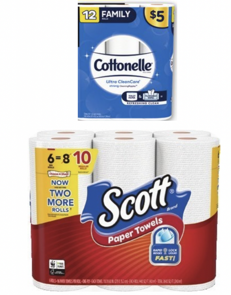 Dollar General Smoking Hot Cottonelle & Scott Paper Product Deal