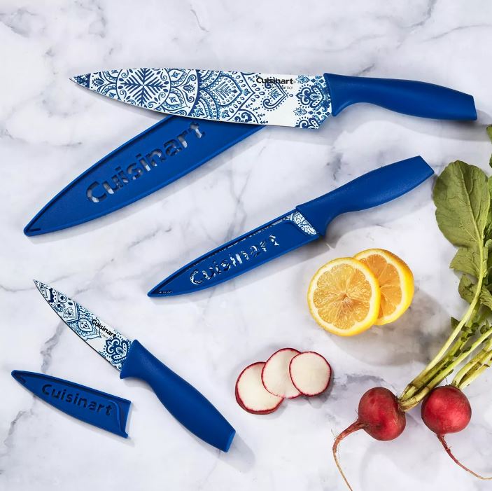 Printed Chef Knife & Sheaths Set Only 7.56 (Was 38)! Couponing With